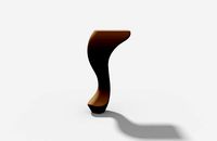 Classic furniture leg -CAD-