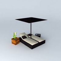 The garden furniture Antibes Maisons du Monde