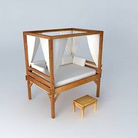 Phuket the outdoor bed Maisons du monde