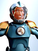 Cartoon Spaceman