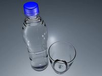 bottle and glass