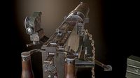 MG08 Heavy Machine Gun Low-poly game ready