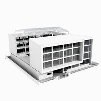 Low rise office building with courtyard