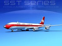 Boeing 707-320 SS Dan Air London