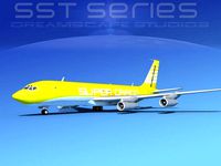 Boeing 707-320 SS Super Cargo 1