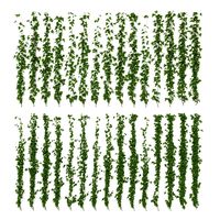 Wall of ivy leaves