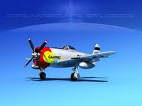 Republic P-47D Thunderbolt Campfire