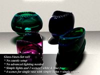 Glass Vases Set Vol1  FULL PACKAGE