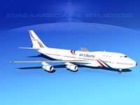 Boeing 747-100 Jumbo Jet Air Liberte
