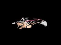 Heavy crossbow with dragons breath flamethrower and quiver