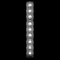 Lalique seville wall light ramp