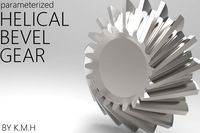 helical bevel gear
