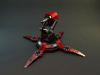 Flamethrower Turret Lvl 01