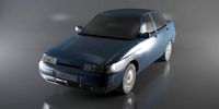 AutoVaz2110 LowPoly