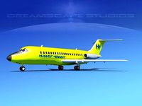 Douglas DC-9-15 Hughes Air West