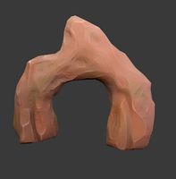 Sculpted Rock Archway Formation