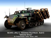 SDKFZ 251 1 - Ausf C - Ground Stuka - 24PD
