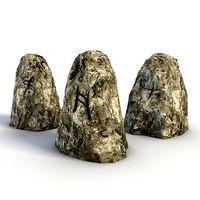 Low Poly Runestones