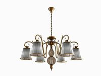 Elegant Brezza 6 Light Mini Chandelier by Maytoni Chandeliers