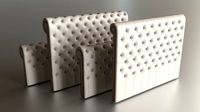 Bed Headboards with buttoned capone