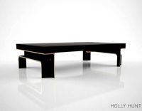 Holly Hunt Ingot cocktail table