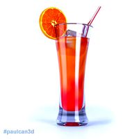 Cocktail Tequila Sunrise