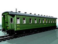 6-axle passenger railcar