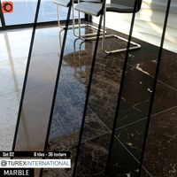 TUREX INTERNATIONAL Marble Tiles Set