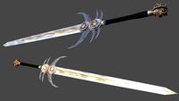 Wraithblade Lowpoly 3D Sword Model