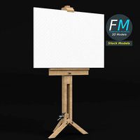 Drawing canvas on tripod