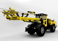 Atlas Copco boomer 3d model
