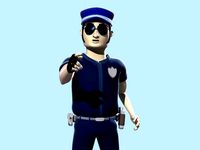 Cartoon Policeman