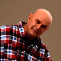 Pre posed European senior man 3D model in casual attire