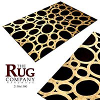 Carpet david-rockwell-gold-rings-rug