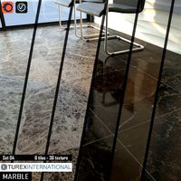 TUREX INTERNATIONAL Marble Tiles Set