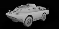 Military Vehicle 3D Models BRDM-2