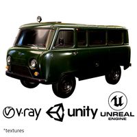 UAZ 452 2206 Military