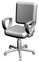 Office Chair 01 3D Model