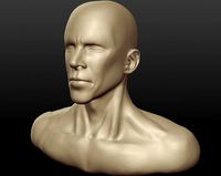 Anthony Kiedis - Bust Sctulpt Practice