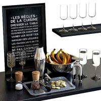 Cocktail Set WMF Parisian Shaker