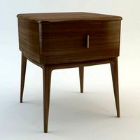 Selva - Indigo Bedside Table