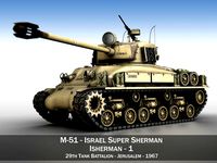 M51 Israel Super Sherman - 1