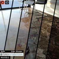 TUREX INTERNATIONAL Marble Tiles Set