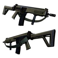 IA2 Assault Rifle with foregrip and rifle sling