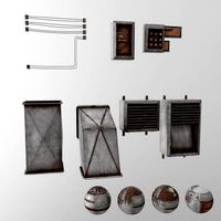 ventilation and electrical connections collection