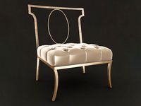 Schumacher - Bel Air slipper chair