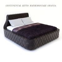 Bed Continental Letto Matrimoniale Smania