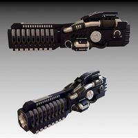 Gauss gun 3D Model