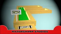Mini Golf Alphabet F Hole 3D Model