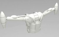 Marvel Wolverine Jet Pack 3D Model